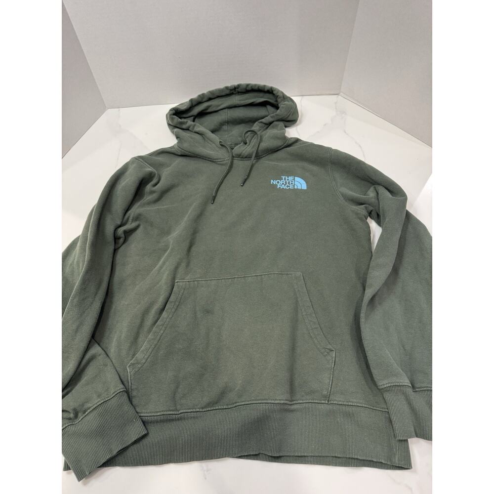 The North Face Men's Graphic Hoodie Size Medium Heather Gray